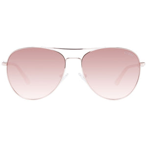 Guess Rose Gold Metal Sunglasses