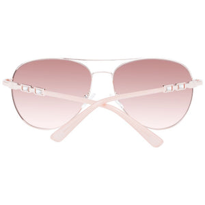 Guess Rose Gold Metal Sunglasses