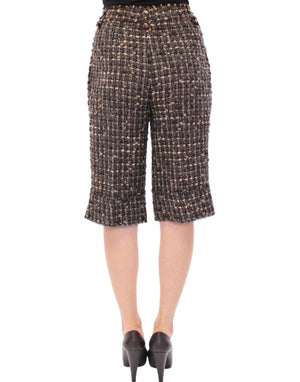 Dolce & Gabbana Multicolor wool shorts pants