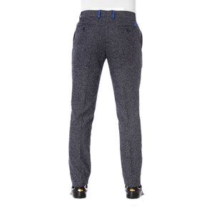 Trussardi Black Cotton Men Pant