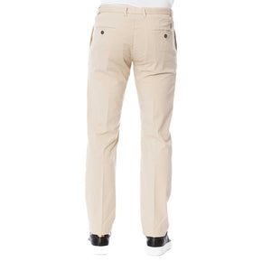 Trussardi Beige Cotton Men Pants