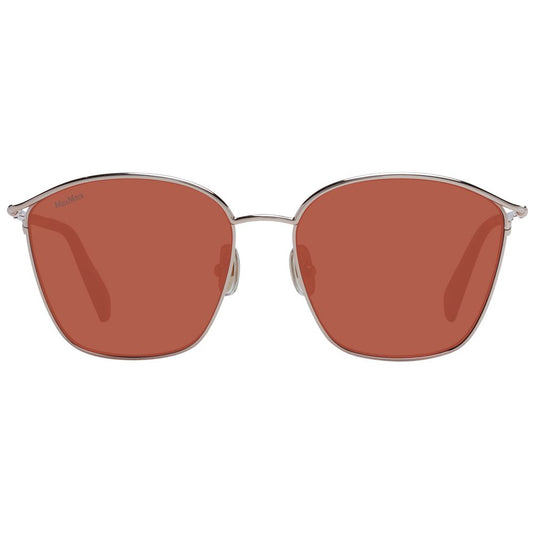 Max Mara Rose Gold Metal Sunglasses
