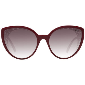 Emilio Pucci Red Plastic Sunglasses