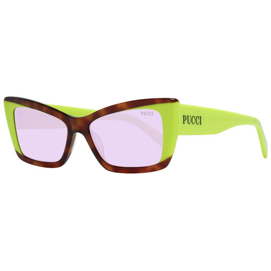 Emilio Pucci Multicolor Plastic Sunglasses