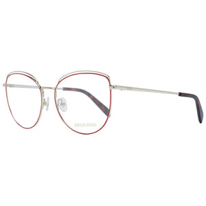 Emilio Pucci Red Metal Glasses (Frames)