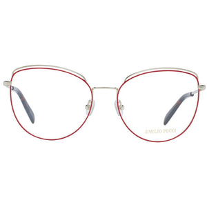 Emilio Pucci Red Metal Glasses (Frames)