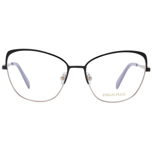 Emilio Pucci Black Metal Glasses (Frames)