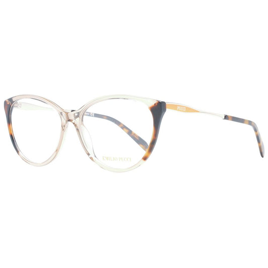Emilio Pucci Brown Plastic Glasses (Frames)
