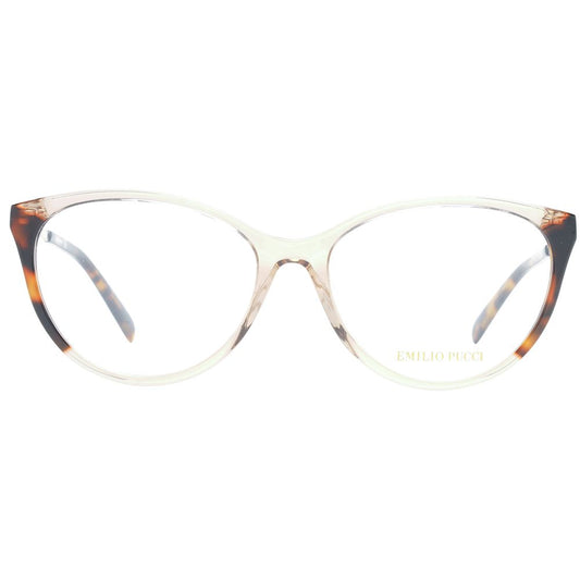 Emilio Pucci Brown Plastic Glasses (Frames)