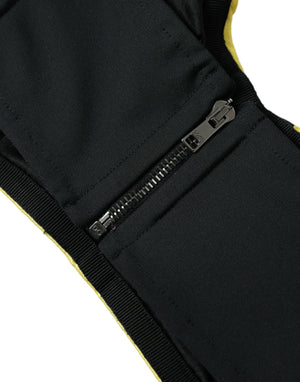 Dolce & Gabbana Multicolor Floral Sleeveless Bustier Crop Top