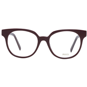 Emilio Pucci Burgundy Plastic Glasses (Frames)
