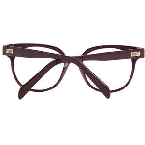 Emilio Pucci Burgundy Plastic Glasses (Frames)