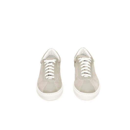 Cerruti 1881 Gray Cowhide Men Sneaker