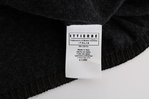 Costume National Gray Viscose Knitted Sweater