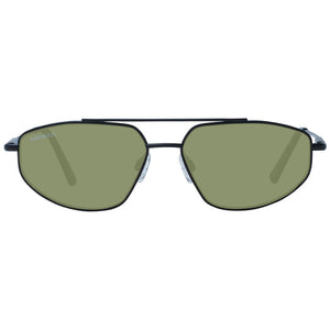 Serengeti Black Metal Sunglasses