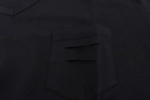 Daniele Alessandrini Blue Cotton V-neck T-Shirt