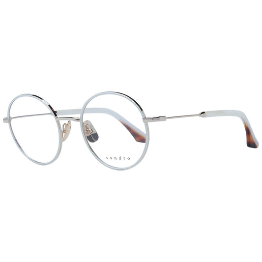 Sandro White Stainless Steel Glasses (Frames)