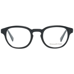Ermenegildo Zegna Black Plastic Glasses (Frames)
