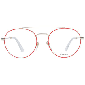 Police Red Metal & Plastic Glasses (Frames)