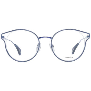 Police Blue Metal & Plastic Glasses (Frames)