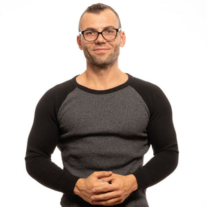 Zadig & Voltaire Black Plastic Glasses (Frames)