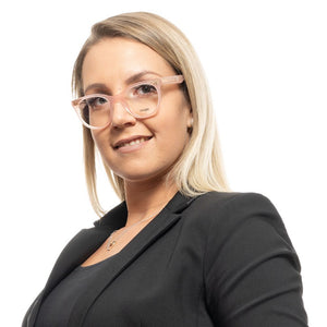 Maje Pink Plastic Glasses (Frames)