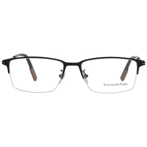 Ermenegildo Zegna Black Metal Glasses (Frames)
