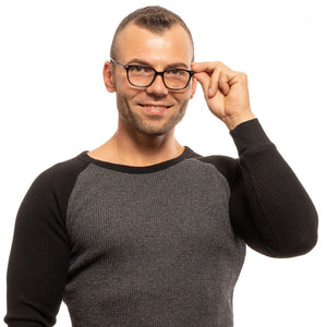 Lozza Black Plastic Glasses (Frames)