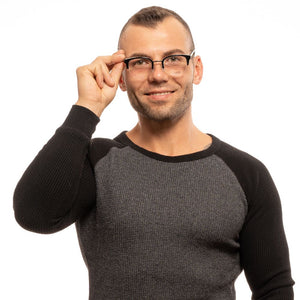 Lozza Black Metal & Plastic Glasses (Frames)