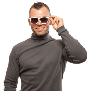 Spy White Plastic Sunglasses