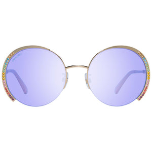 Swarovski Gold Metal Sunglasses