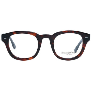 Ermenegildo Zegna Brown Plastic Glasses (Frames)