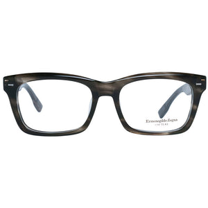 Ermenegildo Zegna Gray Acetate, Wood & Horn Glasses (Frames)