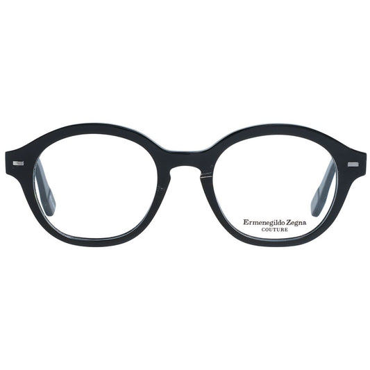 Ermenegildo Zegna Black Horn Glasses (Frames)