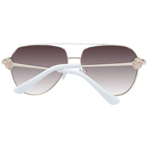 Guess Gold Metal Sunglasses