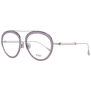 Tod's Purple Metal & Leather Glasses (Frames)