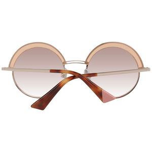 Web Rose Gold Metal & Plastic Sunglasses