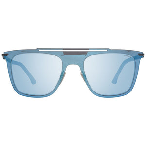 Police Blue Plastic Sunglasses