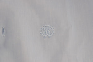 Cavalli Light Blue Cotton Slim Fit Dress Shirt