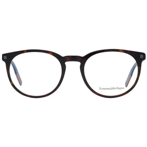 Ermenegildo Zegna Brown Plastic Glasses (Frames)