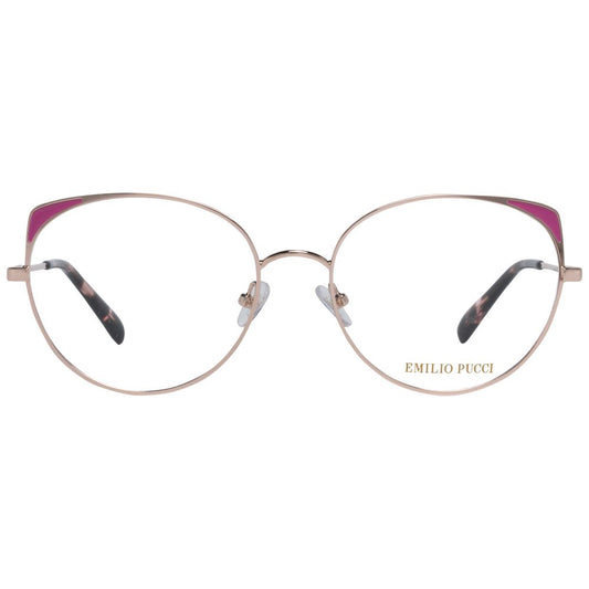 Emilio Pucci Rose Gold Metal Glasses (Frames)