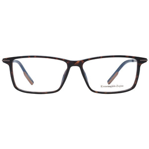 Ermenegildo Zegna Brown Plastic Glasses (Frames)
