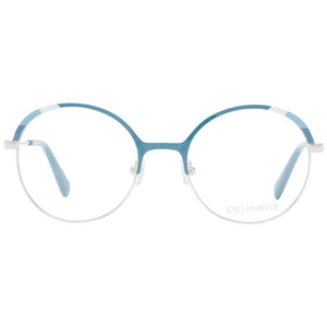 Emilio Pucci Turquoise Metal Glasses (Frames)