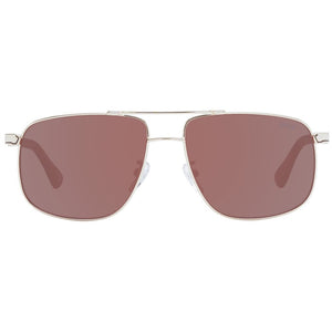 BMW Rose Gold Metal Sunglasses