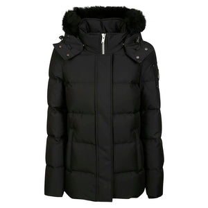 Moose Knuckles Black Polyester Jacket & Coat