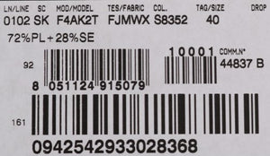 Dolce & Gabbana Multicolor Jacquard Straight Pencil Skirt