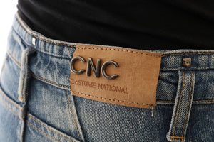 Costume National Blue Cotton Stretch Denim Jeans