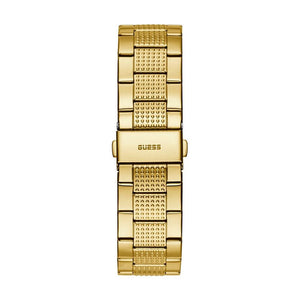 Guess Gold Stainless Steel Digital Watch