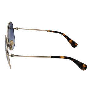 Max Mara Gold Metal Sunglasses