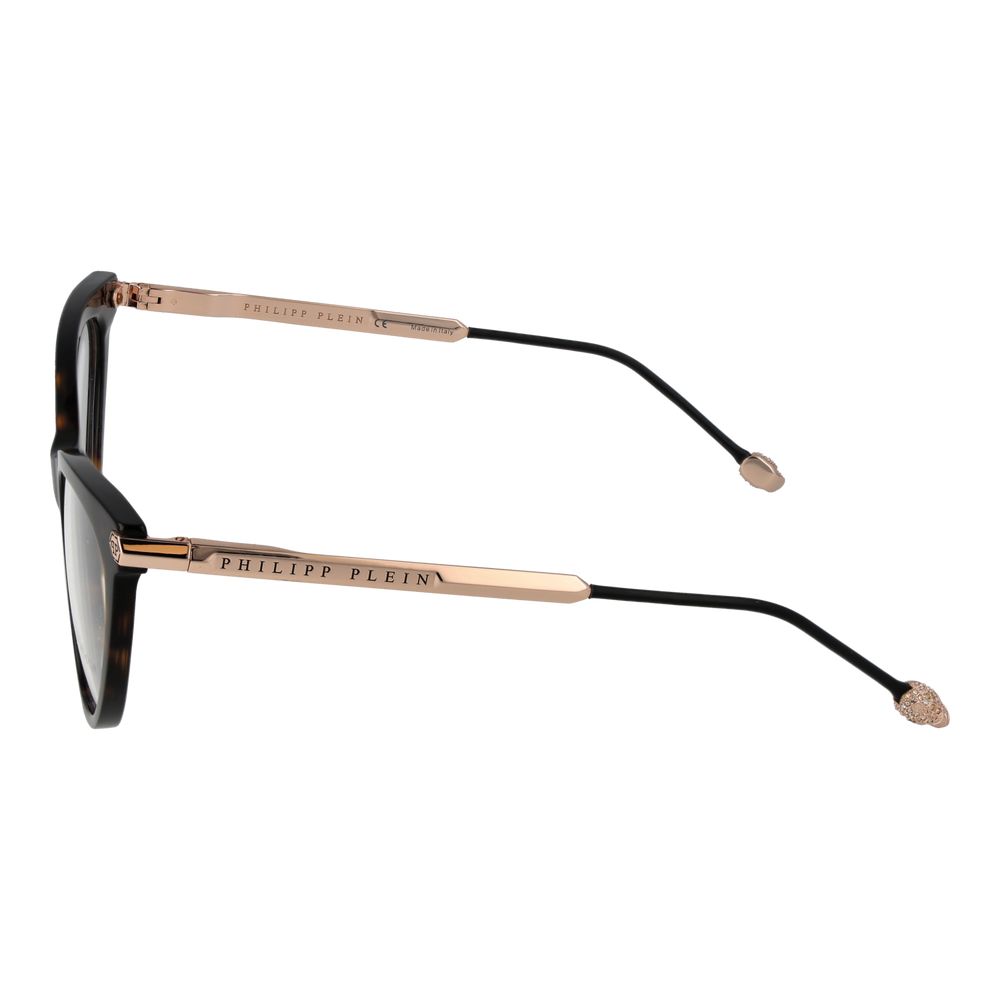Philipp Plein Brown Cellulose Acetate Glasses (Frames)